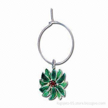 Wine Charm Pendant, Available in Various Designs and Sizes